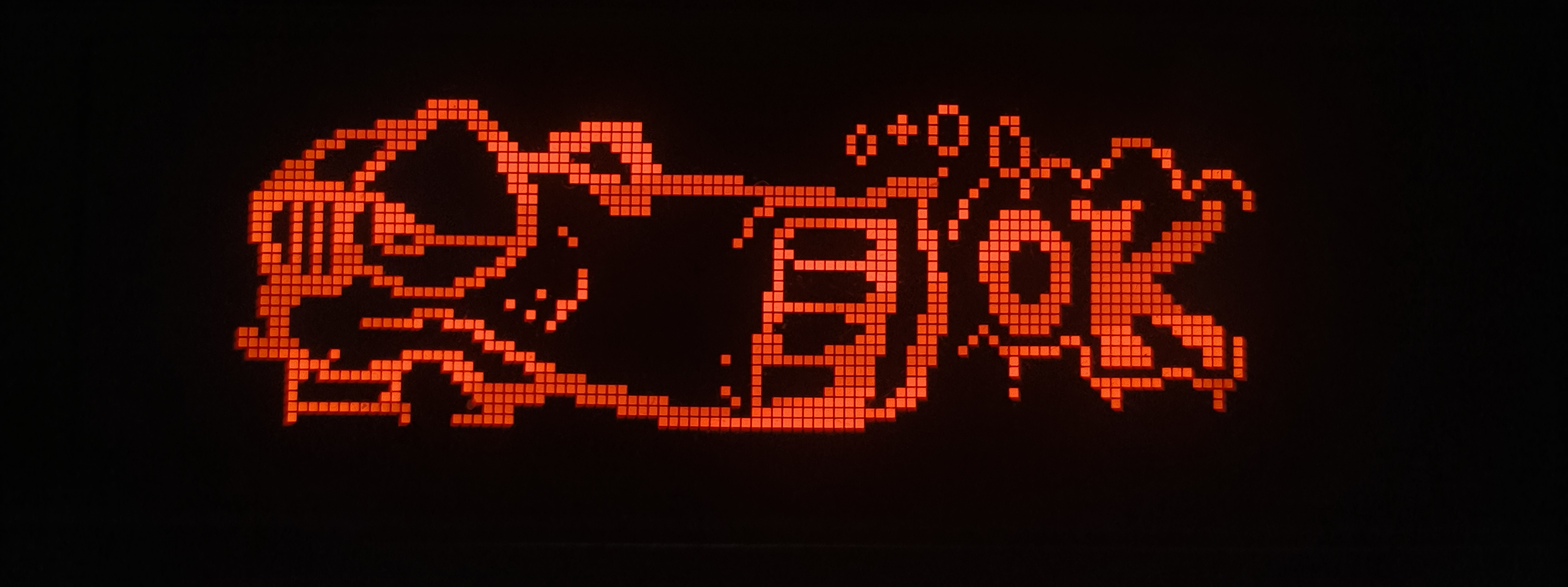 Display in dark